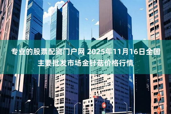 专业的股票配资门户网 2025年11月16日全国主要批发市场金针菇价格行情