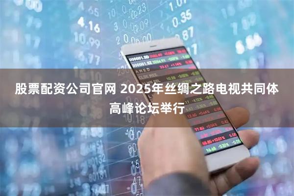 股票配资公司官网 2025年丝绸之路电视共同体高峰论坛举行